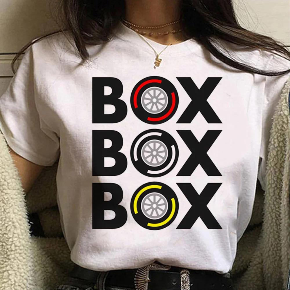 Box Box Box Car Tshirt Women Graphic Summer Anime Top Female Designermanga Clothes
