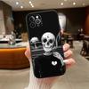 NH31 Horror Skeleton Skull New High-End Shell Phone Case for iPhone SE X XS XR 16E 17 11 Pro Max 8 7 6 6s Plus Air