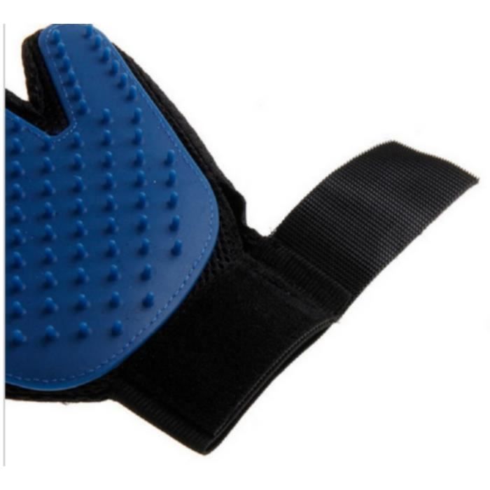 Gant de toilettage - Gant à picots doux - Brossage - Massage - Pour chien et chat