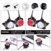 Front Headlight Cycling Bike Taillight USB Rechargeable Bicycle Lamp  Outdoor Sports