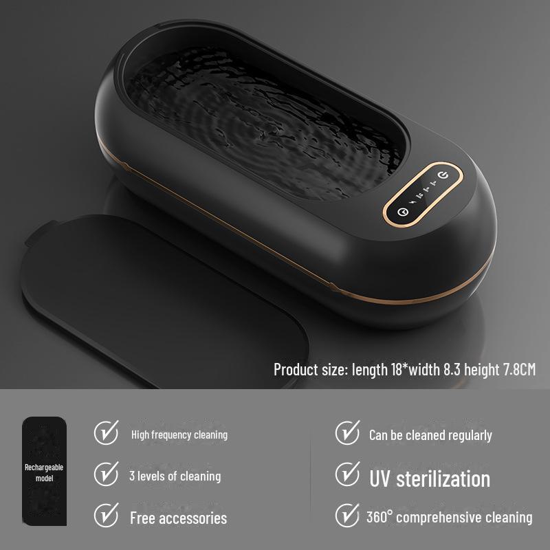 Усовершенствованный автоматический очиститель очков: Превосходство над ультразвуковыми приборами, компактный дизайн для домашнего использования