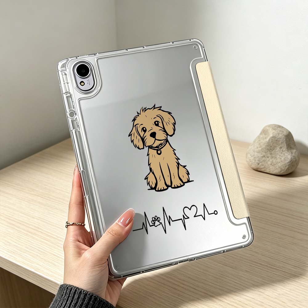 Рисунок Собаки Для Huawei MatePad Pro SE Air 12X Honor Pad 9 V9 GT X9a X9 Складной Чехол Для Планшета 3Y Мягкий