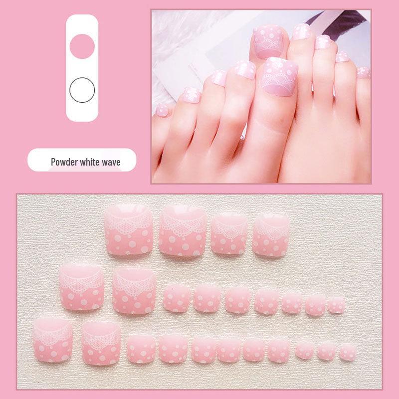 Press-On Toenail Art: Finished Nail Pieces and Wearable Patches