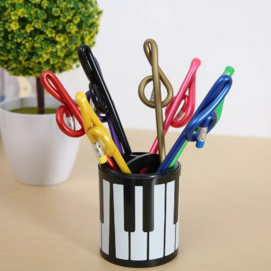 Музыкальный карандаш в форме фортепиано с ключом соль для детей