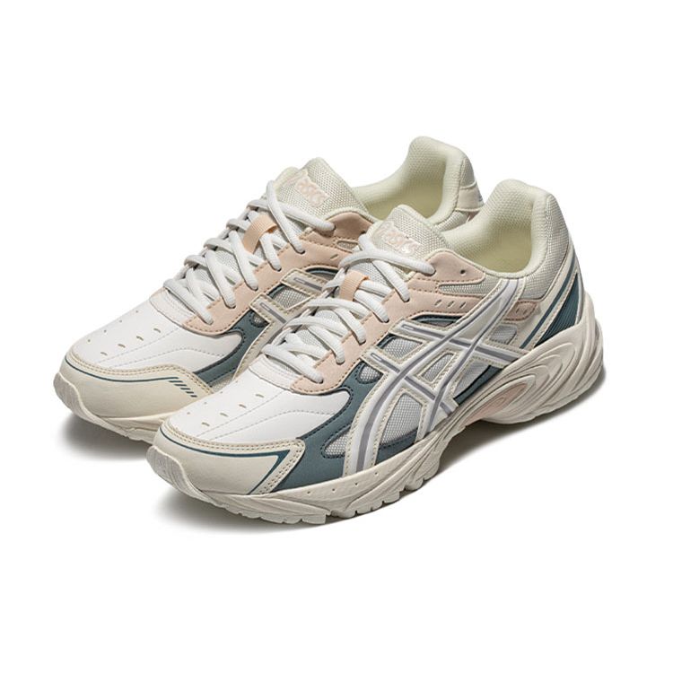 Asics Gel-170Tr Ткань Синтетическая кожа Ретро Удобные Низкие Повседневные Кроссовки Унисекс Белый Серый 1203A213-100