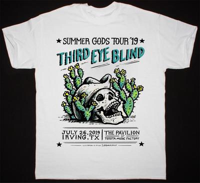 Rare Third Eye Blind - Summer Gods Tour 2019 Gift Fan White All Size Shirt AR31