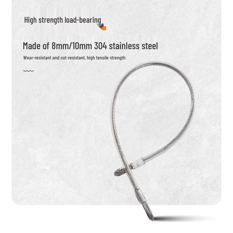 MABOO Water and High-Altitude Rescue Tool Kit with Steel Cable Anchor