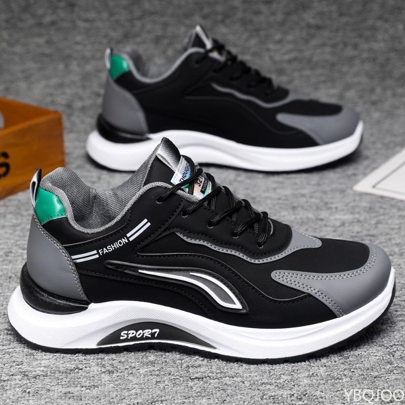 Модная мужская обувь Весна Осень новая тенденция повседневная спортивная обувь для бега низкий вырез простая удобная износостойкая обувь для мужчин