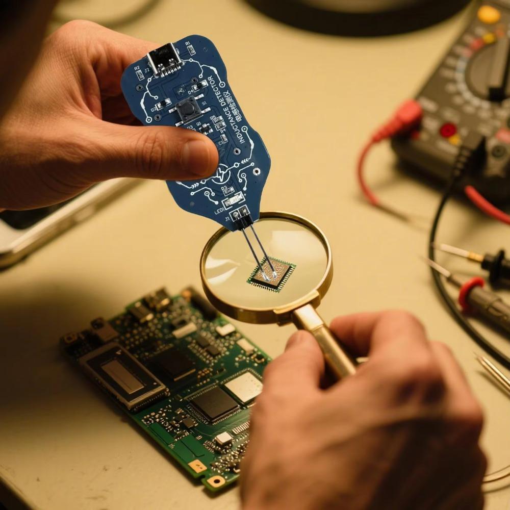 Troubleshooting Inductance Tester Type-C Interface Electromagnetic Induction Tool for Phone Repair
