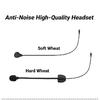 Motorcycle Intercom Accessories Hard Soft 2 in1 Earphone Mic For Freedconn TCOM-SC/VB FDC-01VB COLO T-MAX T-REX Any Face Helmet