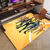 Peely Warrior Polyester Carpet, Soft Indoor Mat for Office Chair, Living Room, Computer Desk - Decorative Home Office Rug Design