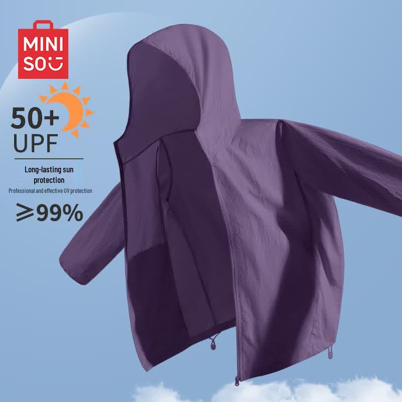 MINISO Мужская худи с защитой от УФ и охлаждающим эффектом