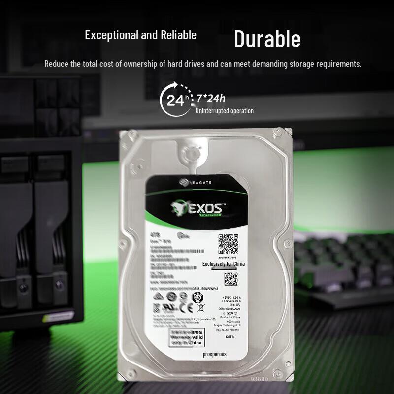 Seagate Exos Enterprise 10TB SATA Hard Drive