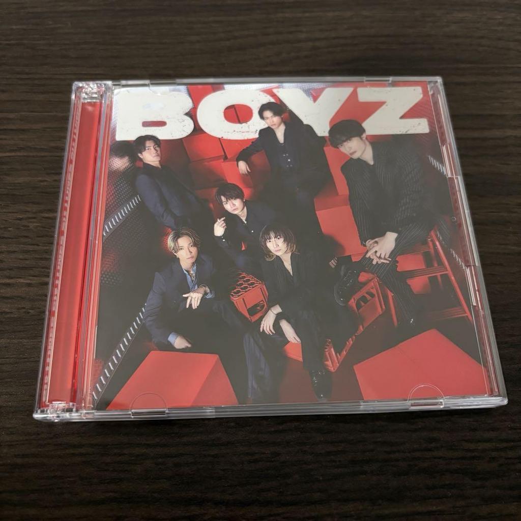 [Б/У] SixTONES BOYZ Издание первого пресса A Издание первого пресса B CD