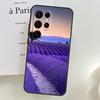 Чехол с цветами лавандового цвета для Samsung Galaxy S26 Ultra S25 S24 S23 S21 S22 Ultra S10 S20 Plus S25 FE