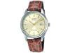 Collection MTP-1175E-9AJH Men's Watch Brown Leather Band Date Indicator