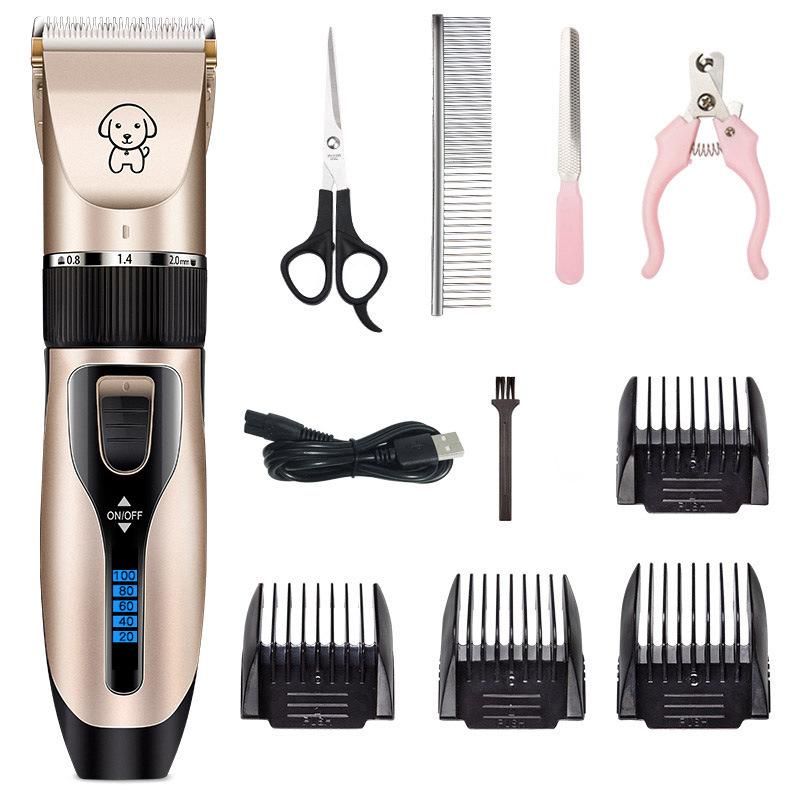 Easy to Operate Pet Hair Remover Clipper Rechargeable Dog Trimmer Professional