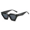 Simple Rhombus Sunglasses Men, Personalized Triangular Cat Eye Glasses Sunglasses Women