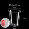 ShijiXi Disposable Hard Plastic Cups
