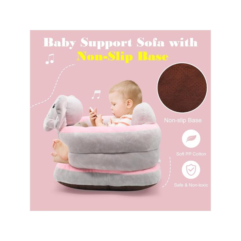 Children's Sofa Chair with Lumbar Support and Non-Slip Base (0–36 Months)