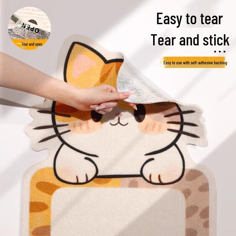 Meow Immortal Panda Wall-Mounted Cat Scratching Pad