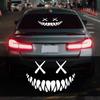 Fashion Demon Smile Face Decal Is Used for Off-road Vehicles, Windshield, Body, Waterproof Sticker with a Length of 15cm