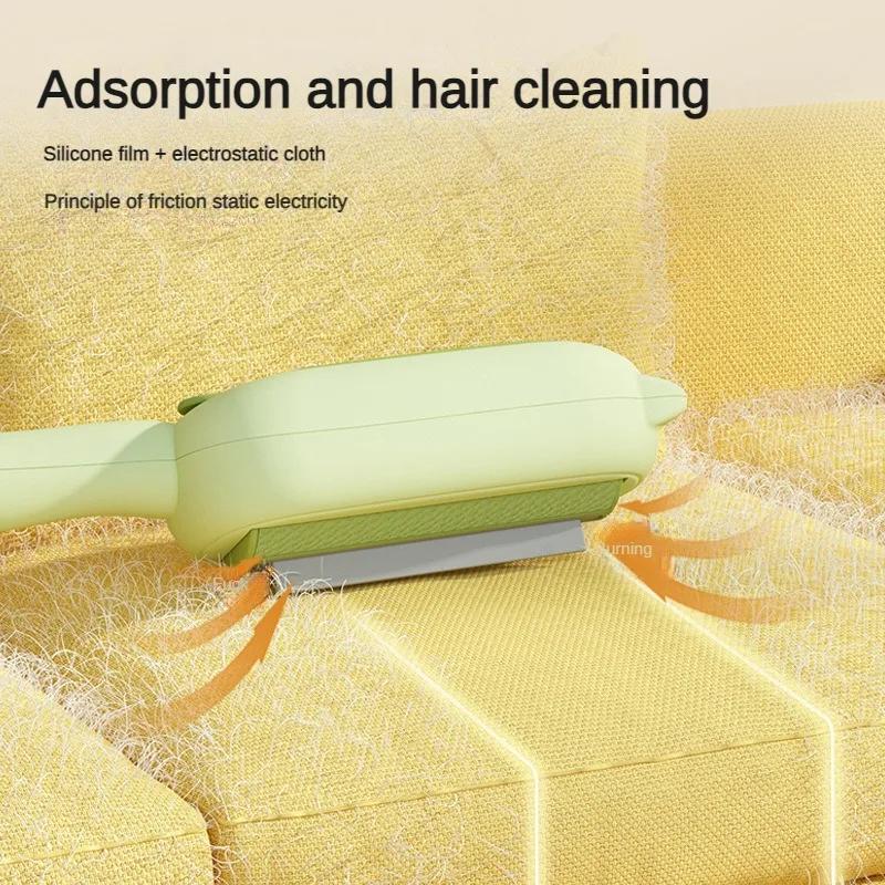 Pet Grooming Brush Self-Cleaning Dog Hair With Fur Storage Compartment Comfortable Grip Various Pets Daily Removal Tool For Cats