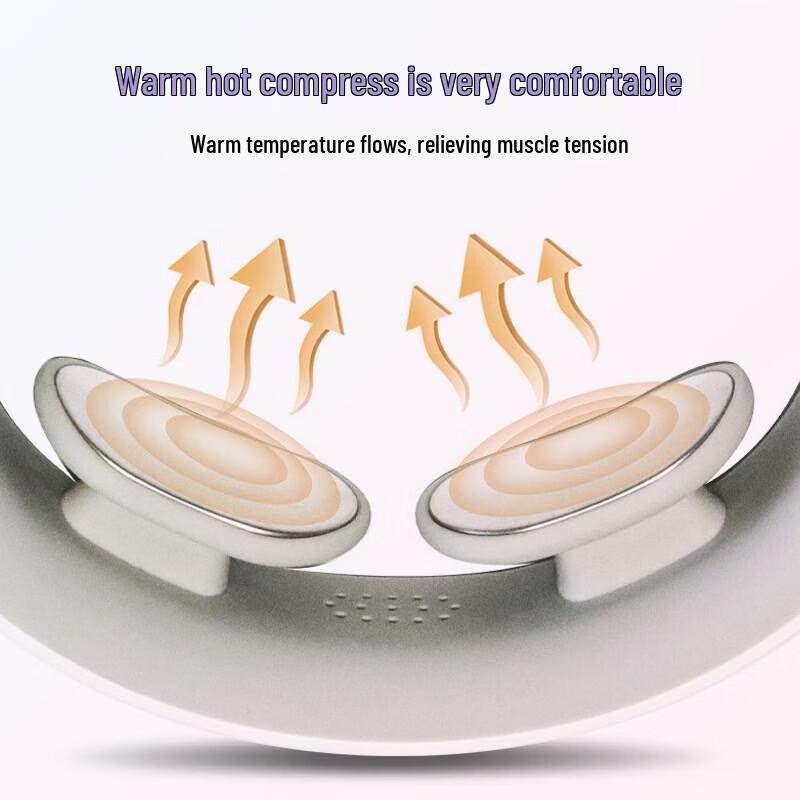 Smart Electric Pulse Neck Massager with Heat