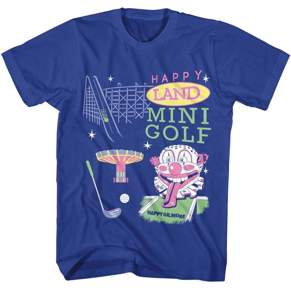 Happy Gilmore - Happy Land - American Classics - Solid Blue Short Sleeve T
