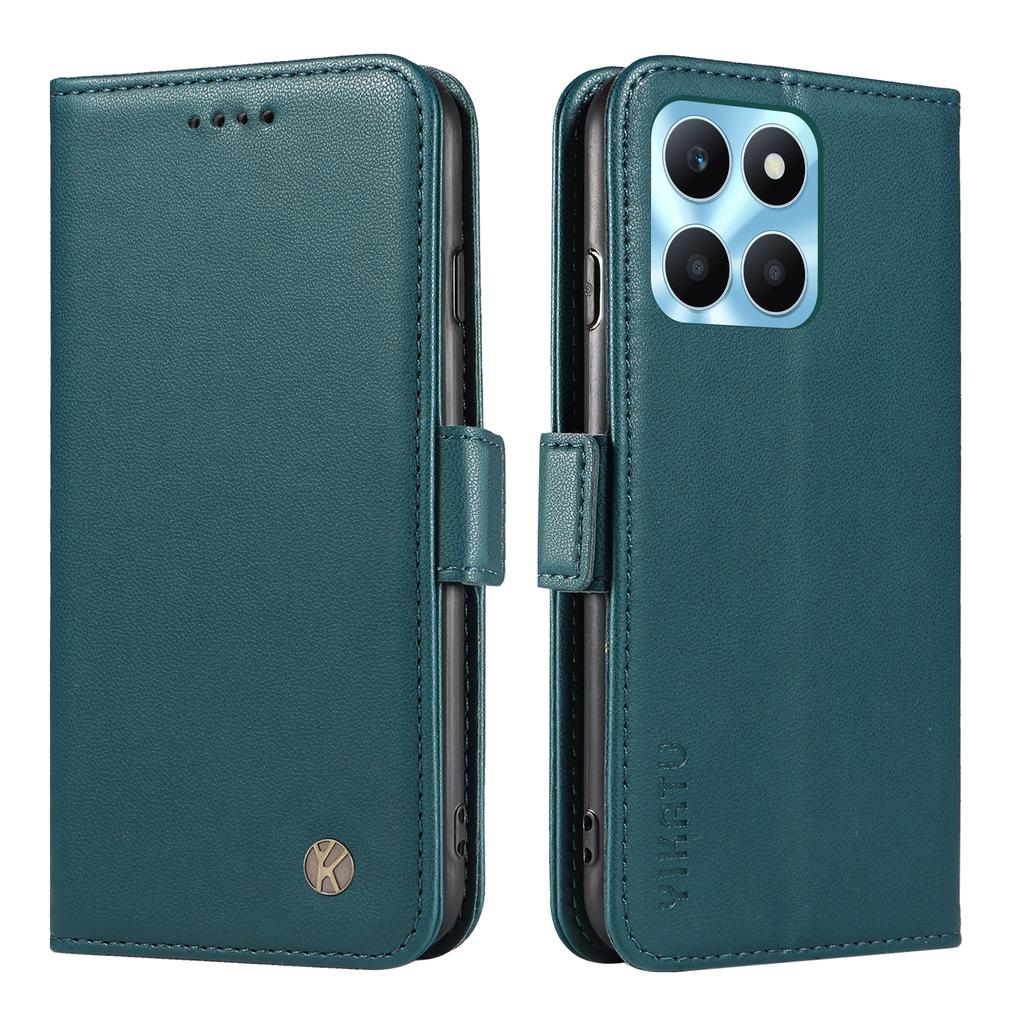 Imitation Leather Matte TPU Card Slots Side Buckle Wallet Phone Case for Honor X6a,X7b,X8b,X9b,Huawei Nova 12s,Honor Magic6,Magic6 Lite,Magic6 Pro...