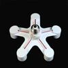 In 1/5 In 1/6 In 1 Splitter E27 To E27 Bulb Adapter Holder Lamp Socket LED Bulb Holder Lamp Base