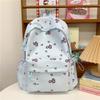 Schoolbag new Japanese-style cute girl's backpack, haha fun lightweight backpack, versatile for students, middle and high school students