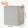 Big Quilt Clothes Storage Bag Closet Wardrobe Organizer Quilt Clothing Storage Bag Large Capacity Blanket Organizer With Lid
