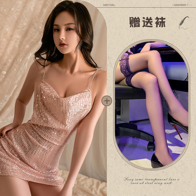 Сексуальное нижнее белье сексуальное искушение королевской сестры горячее декольте открытая спина разрезная юбка