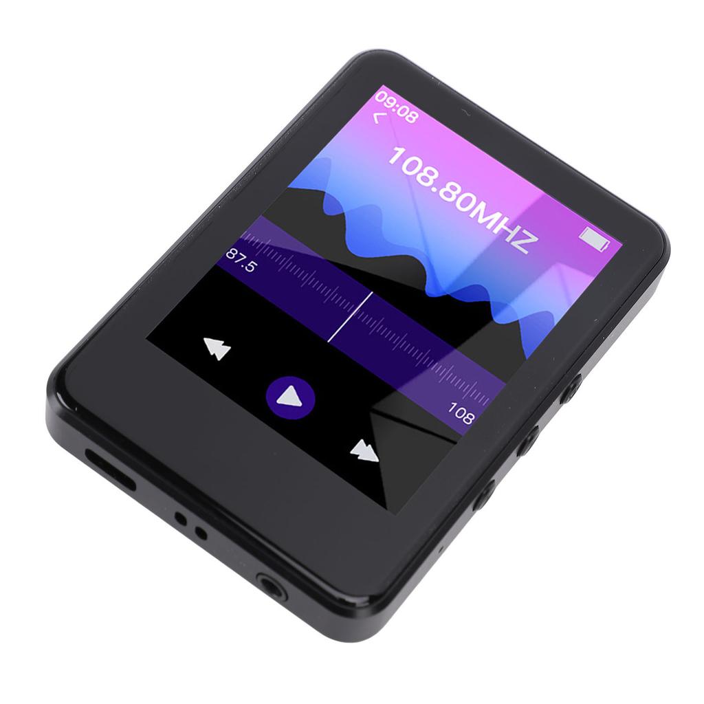 Сенсорный экран MP4-плеер Bluetooth HD 2,4-дюймовый музыкальный плеер с камерой, видео, радио