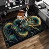 Epic Dragon Moonlit Sky Office Rug Chair Mat, Entryway Carpet, Suitable for Front Door, Bedroom, Living Room, Desk, Holiday Gift