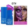 Julystar Halloween Body Painting Cream Facial Water-Soluble Fluorescent Face Stage Painting Stick