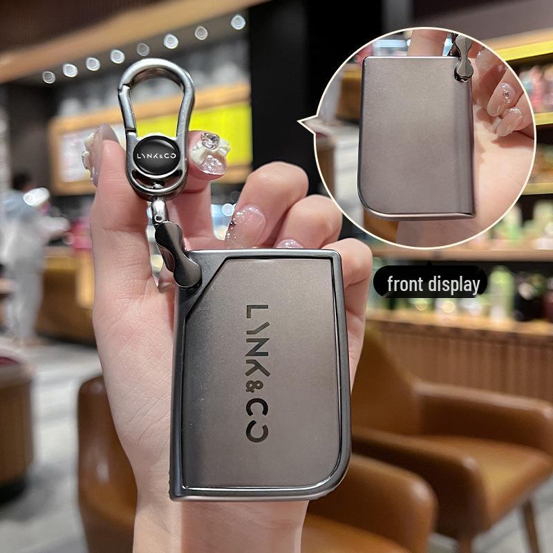 Чехол для ключа автомобиля Lynk & Co: Высококачественная защитная пряжка для моделей 01, 02, 03, 05, 06, 09