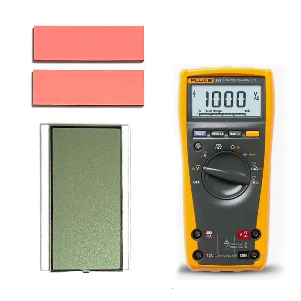 LCD Display New Screen Display Digital Multimeter For FLUKE 175 177 179 77LV 175C 179C 177C Digital Multimeter Replacement