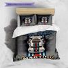 Custom Name Martini Racing Bedding,Quilt Set Quilt Cover Pillowcase Home Birthday Gift(1 * duvet cover + 2 * pillowcase, without core) -HE77