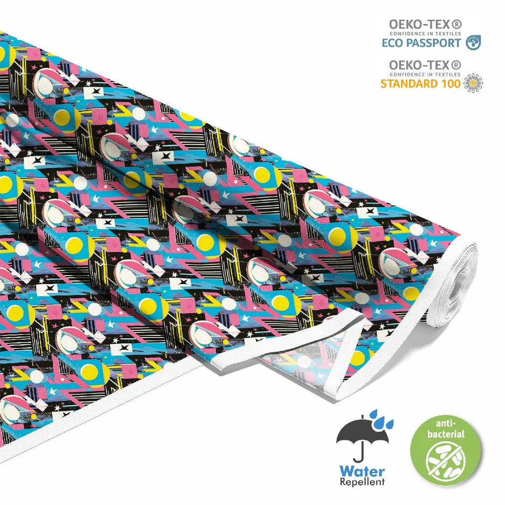 Outdoor Dekostoffe Oxford - Motiv Geometrisch I Dx3483