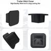 2 Inch Trailer Hitch Cover Black Rubber Tow Receiver Tube Plug Cap Fits For Any 2" X 2" Square Receiver Tube Fits For Class 3 4 5 To-Yota F-Ord G-MC