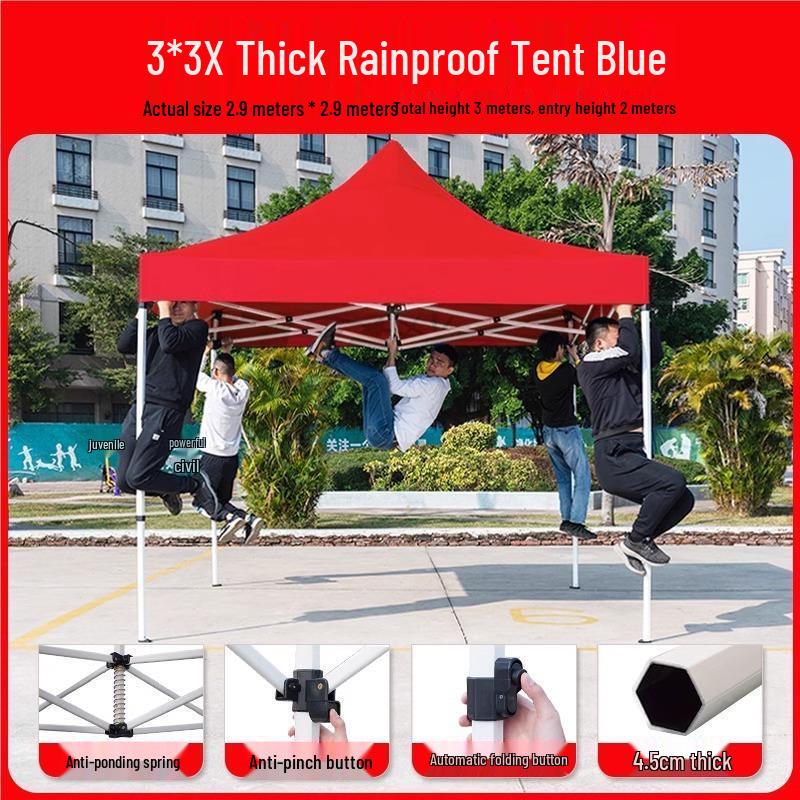 Heavy-Duty Folding Outdoor Pop-Up Canopy