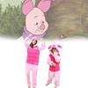 The Piglet Winnie Pooh Characters Unisex Fancy Dress Costume Hoodies Pyjamasaa