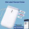 Wireless Label Sticker Thermal MINI Printer Inkless Fast Printing Portable Pocket Bluetooth Office