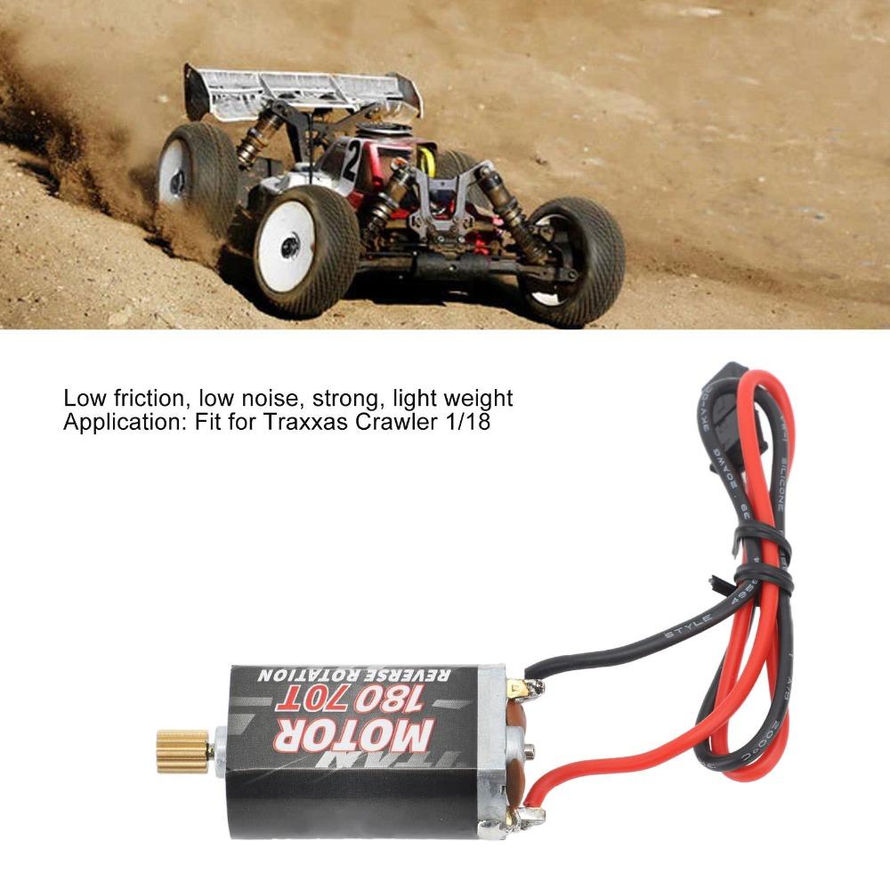 7.2V 180 RC Brushed Motor Low Noise Crawler Motor for Traxxas TRX4M RC Crawler RC Car Upgrade