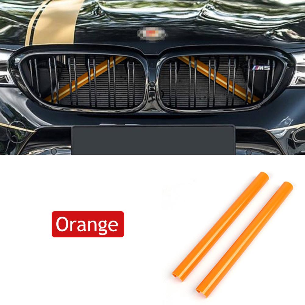 2 шт. накладки на переднюю решетку для BMW F10 F11 F02 F30 F32 F44 серии автомобиля, спортивный стиль, декоративная крышка, рамка F20 F21 F22