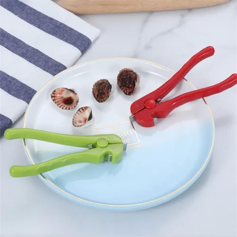 with Bottle Opener Blood Clam Clip Spring Load Nuts Pliers Crab Oyster Scallop Opener  Shellfish