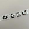 2015 Sharp Font Chrome Silver Letters R320 R400 4Matic Top ABS Emblem for Benz R Class Car Trunk Nameplate Logo Sticke