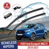Wiper Blades For Ford Ecosport MK2 II 2018-2021 Front  Windshield Clean Window Windscreen Auto Parts Car Rain Brushes 22''+16''